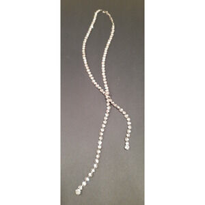 Crystal Rhinestone Necklace Lariat Belt Tennis RETRO Bolero Over 100 Stones